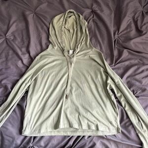 Balance Collection Sage Hooded Top